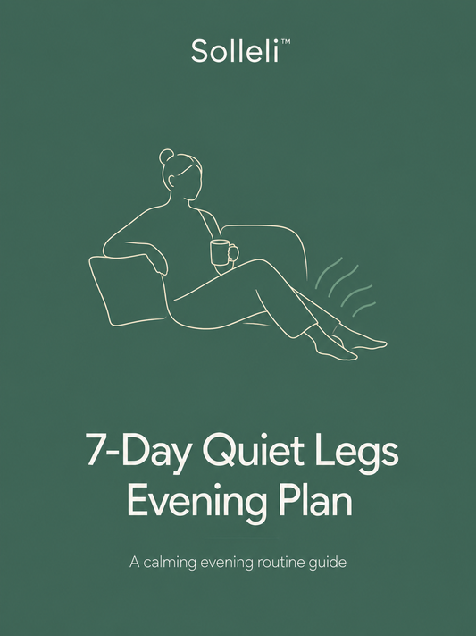 E-Book "7 Day Quiet Legs Evening Plan"