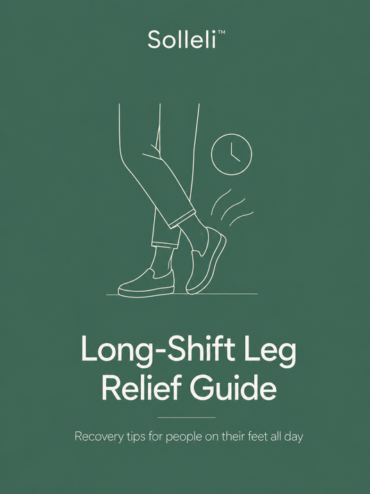 E-Book "Long-Shift Leg Relief Guide"
